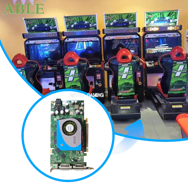 Arcade Wangan Midnight - Suku Cadang Berkendara Arcade Mesin Balap