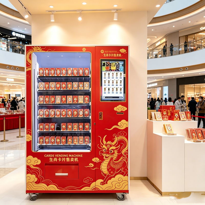Vending Game - Mesin Penjual Kartu Blind Card, Mesin