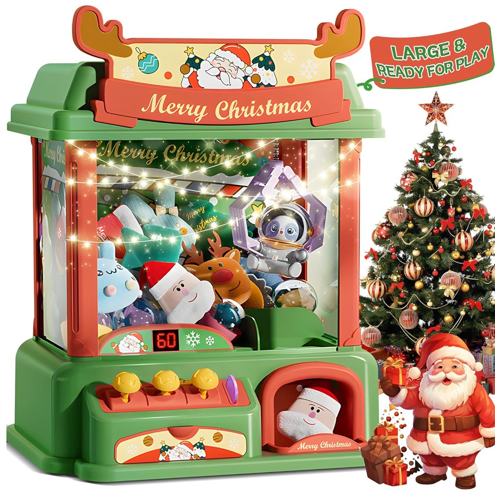 Arcade Games Vending - Mesin cakar Natal untuk anak-anak mesin