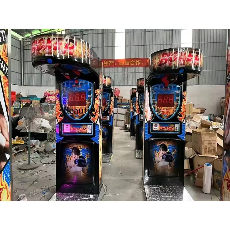 Boxing Machine Arcade - Mesin Game Arcade Tinju Koin HR