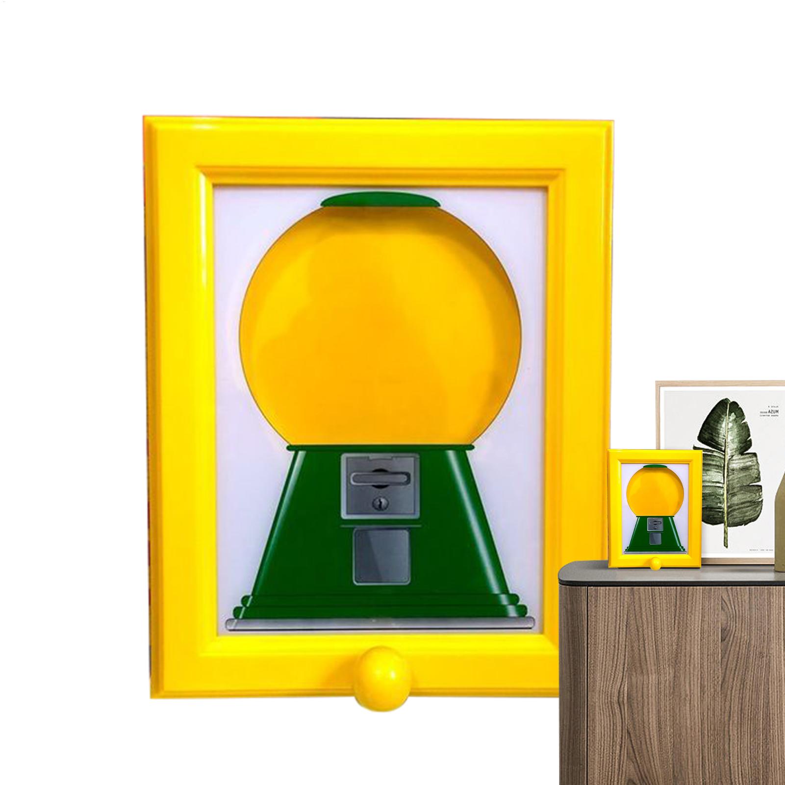 Candy Vending Machine - Bingkai Foto Dispenser Permen Kreatif Mesin