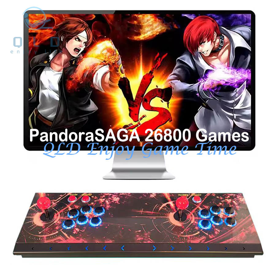 Arcade Vibes - Konsol Game Retro 3D PandoraSaga box