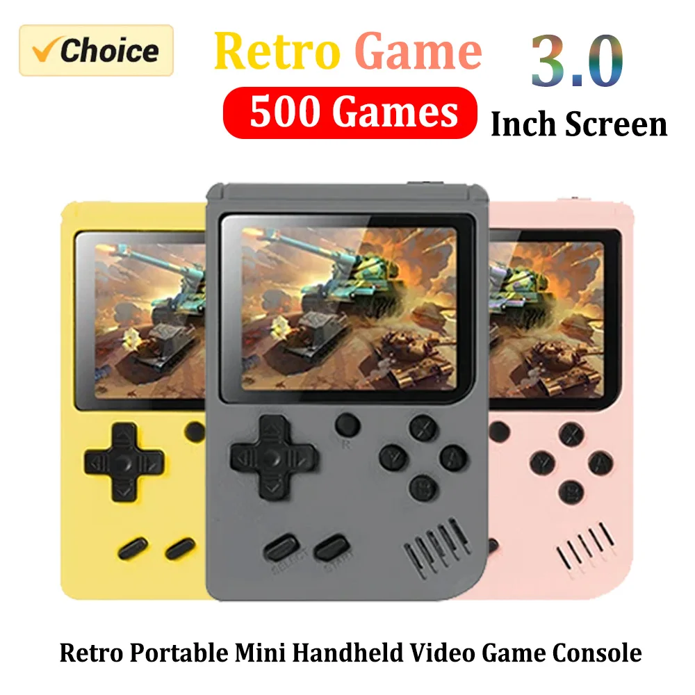 Arcade Vibes - Konsol Retro Arcade LCD Warna 3.0