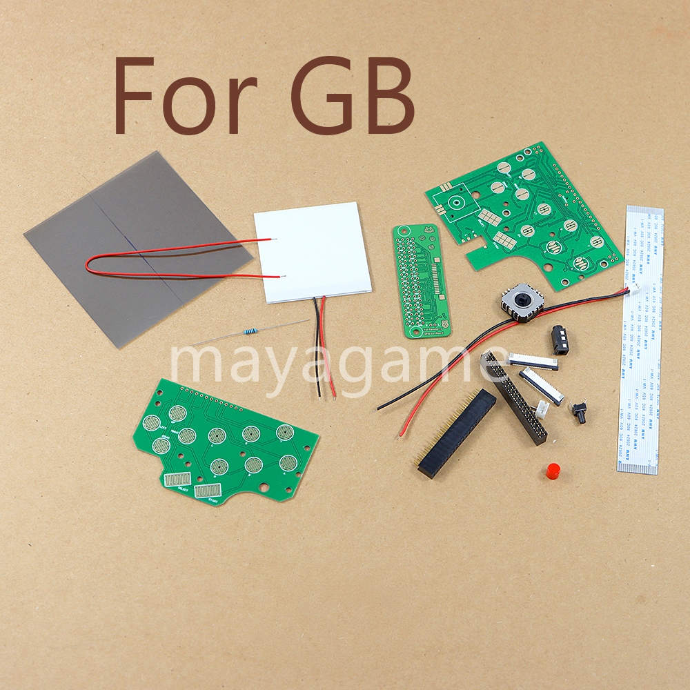 Arcade Button Pcb - 1Set Kit Konektor Kabel Sakelar Papan