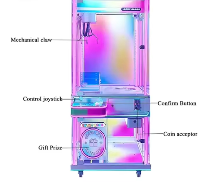 Japanese Arcade Vending Machine - Mesin Crane Mainan Bertenaga Pabrik, Mesin