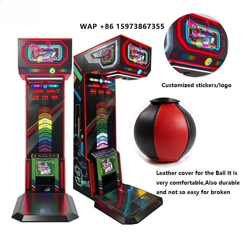 Boxing Machine Arcade - Mesin Simulator Tinju Elektronik Juara Tinju