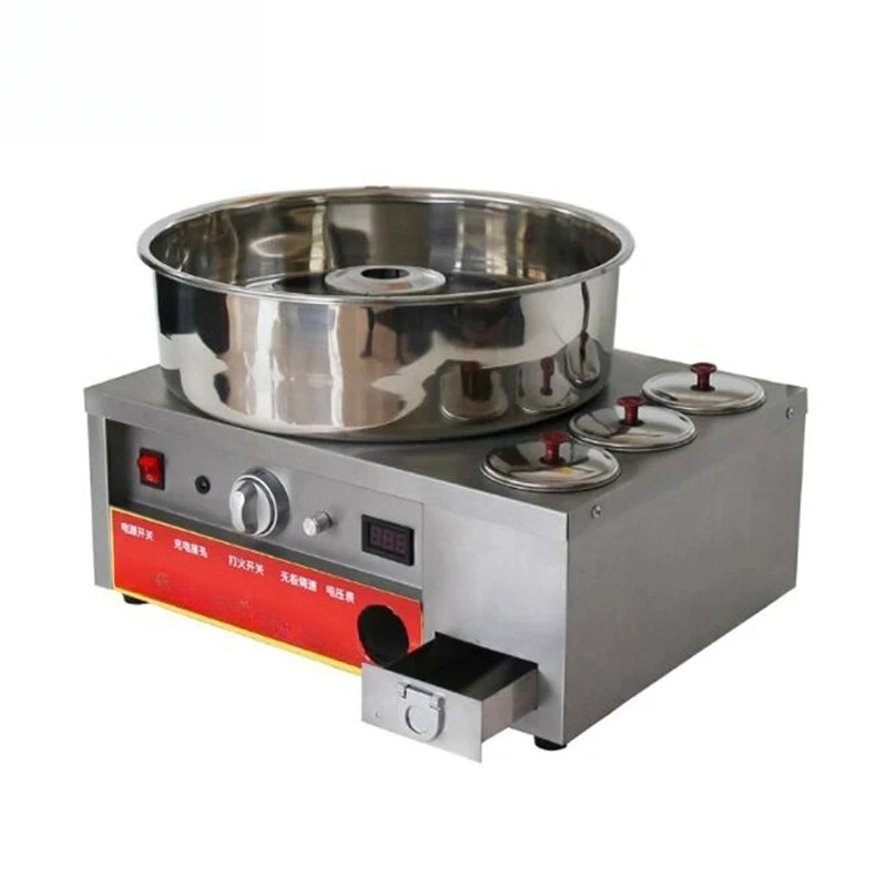 Candy Floss Machine - Mesin Pembuat Permen Kapas Stainless Steel