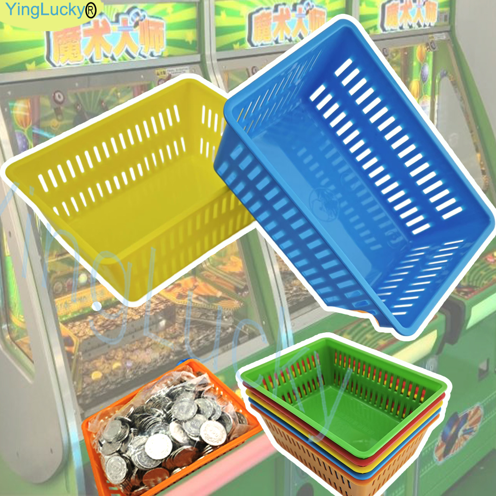 Coin Pusher Machine - Keranjang penyimpanan Token Game Arcade baru