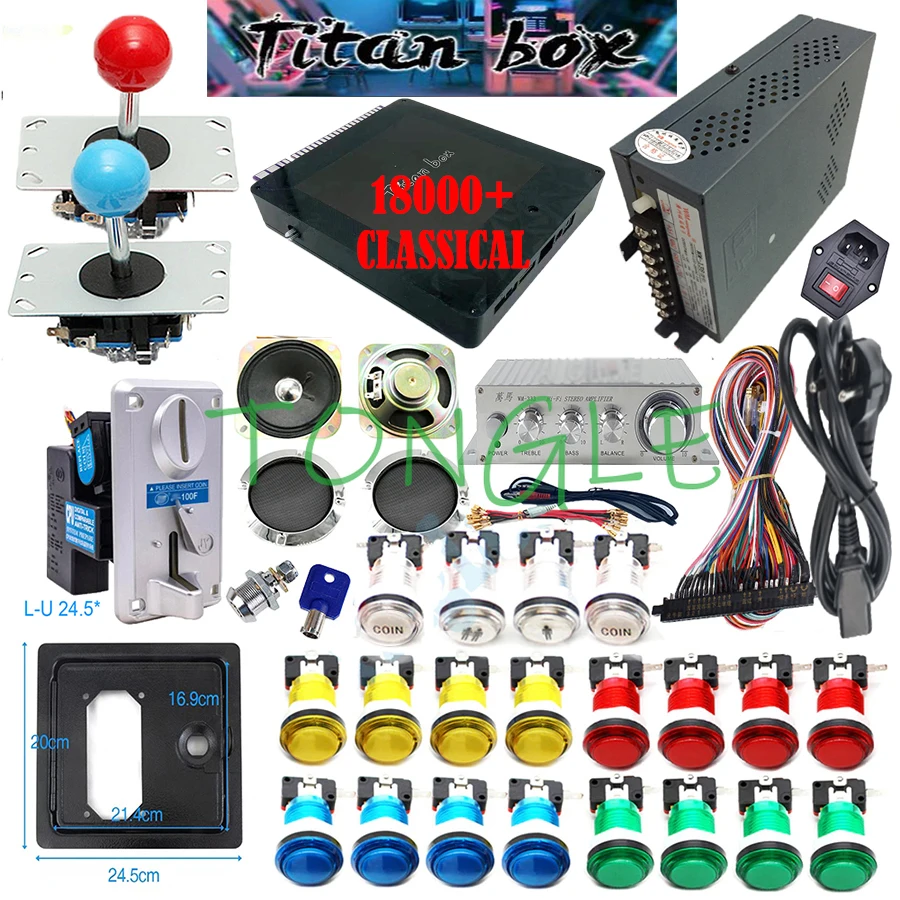 Racing Arcade Cabinet - Kotak permainan JAMMA 18000 + dalam