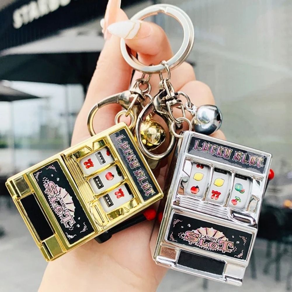 Gantungan Kunci Mesin Slot Per - Arcade Game Jackpot ulasan dan harga
