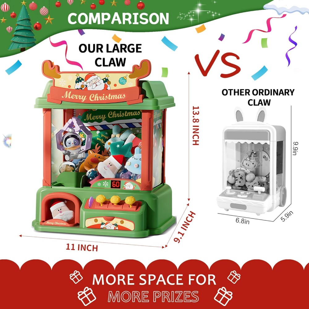 Mesin cakar Natal untuk anak-a - Arcade Games Vending ulasan dan harga