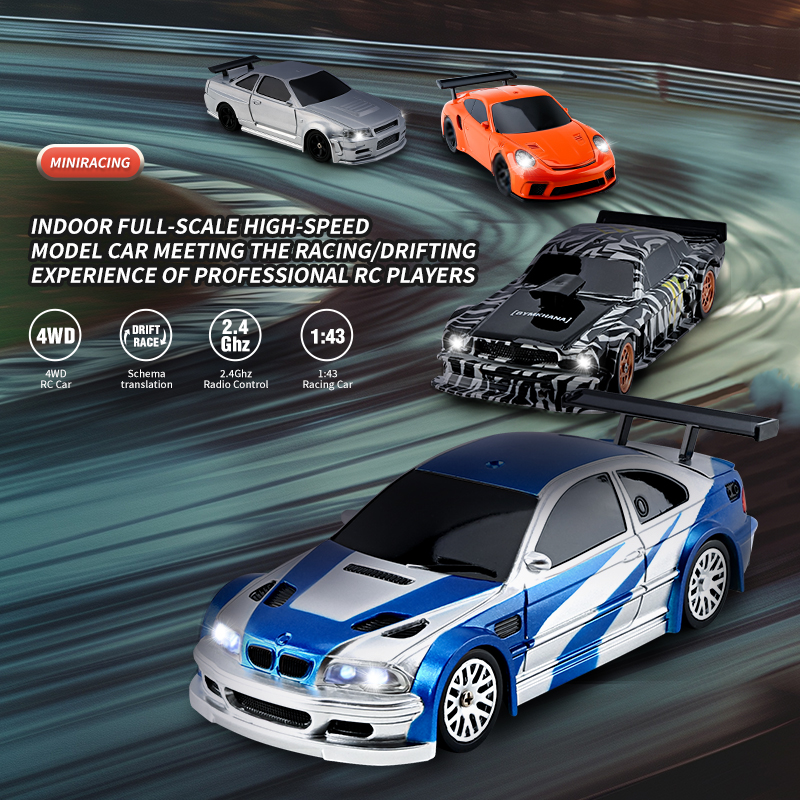 Gyro 1/43 RC Mobil Drifting Ba - Racing Arcade Cabinet ulasan dan harga