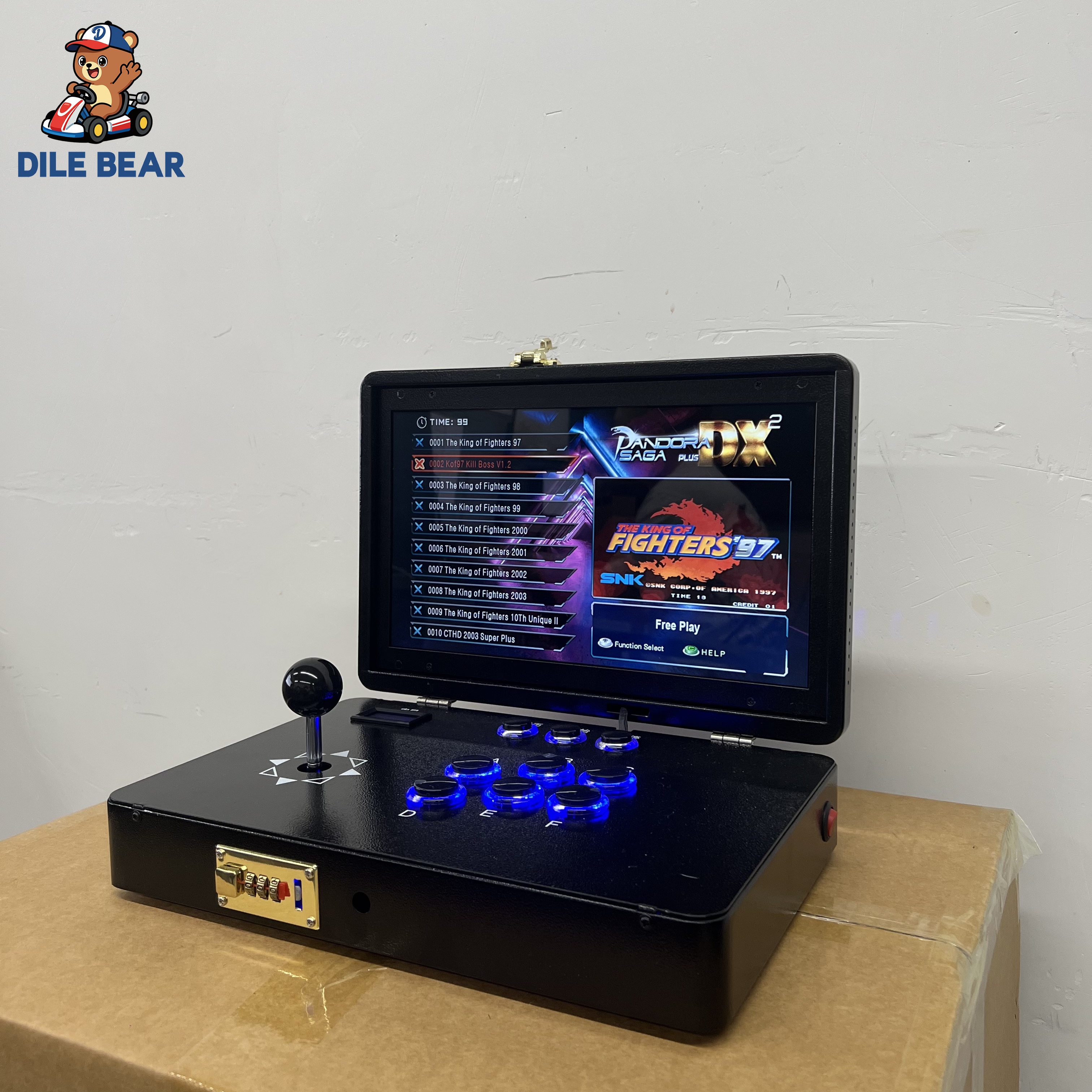 Konsol Arcade Portabel 14-Inci - Arcade Button Pcb ulasan dan harga