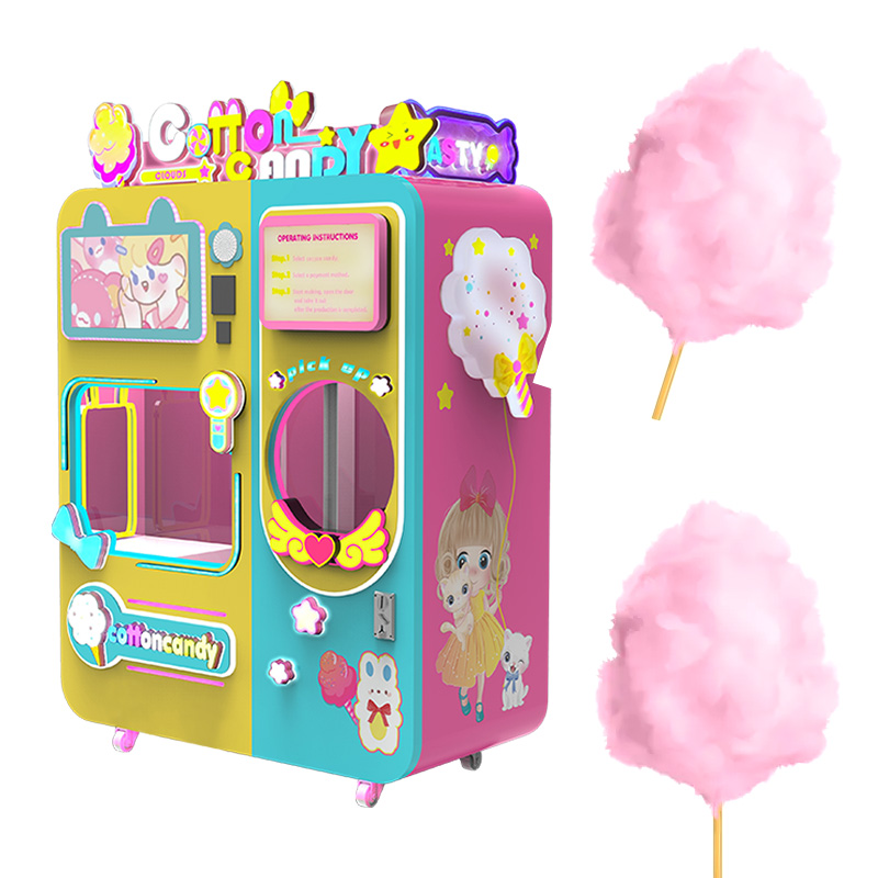 Mesin Penjual Permen Kapas Oto - Candy Vending Machine ulasan dan harga