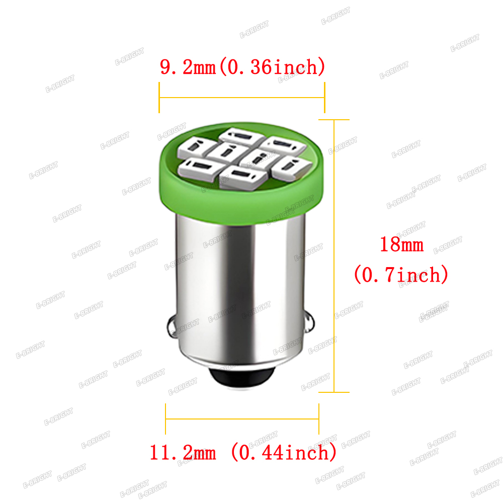 10 buah bohlam LED T4W # 44 #  - Pinball Machine ulasan dan harga