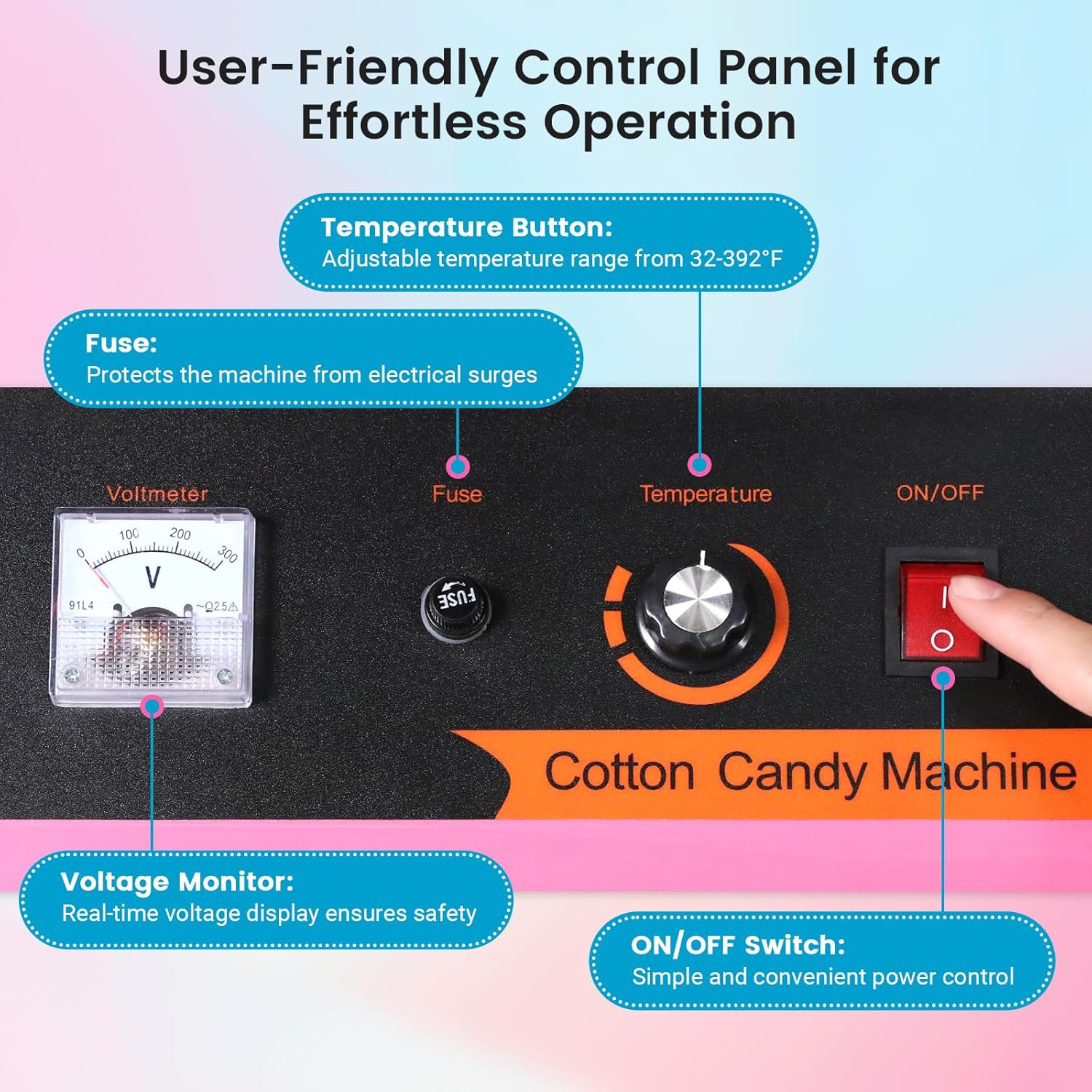 Mesin Pembuat Gula Kapas Listr - Candy Floss Machine ulasan dan harga
