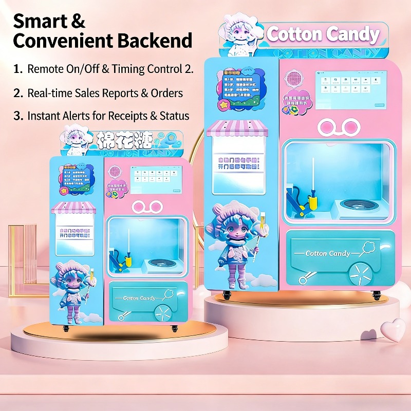 Mesin Penjual Permen Kapas Oto - Candy Vending Machine ulasan dan harga