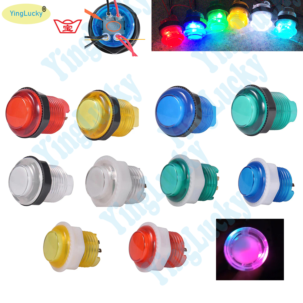 1 Bag/50 Pcs Tombol LED Arcade - Arcade Wangan Midnight ulasan dan harga
