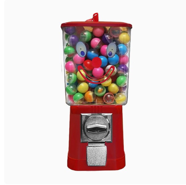 Mesin Dispenser Permen GUMBALL - Candy Vending Machine ulasan dan harga