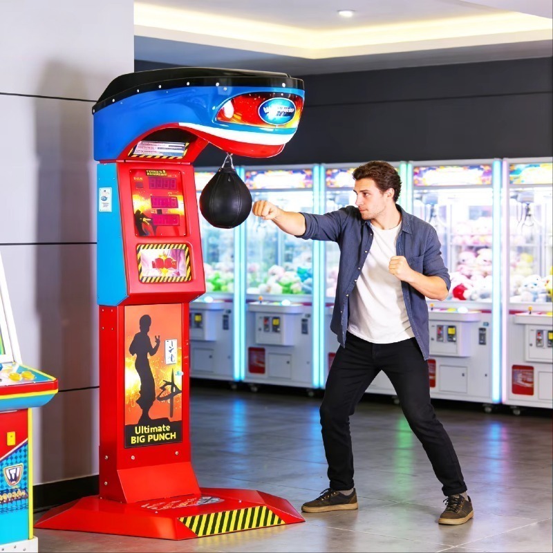 Mesin Tinju Komersial Big King - Vending Game ulasan dan harga