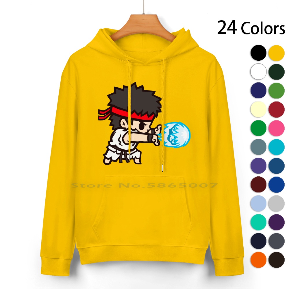 Hadoken Hoodie sweter katun mu - Arcade Vegas ulasan dan harga