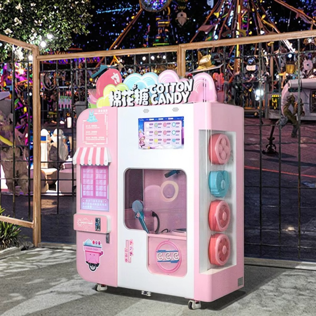 Mesin Penjual Permen Kapas Oto - Candy Vending Machine ulasan dan harga