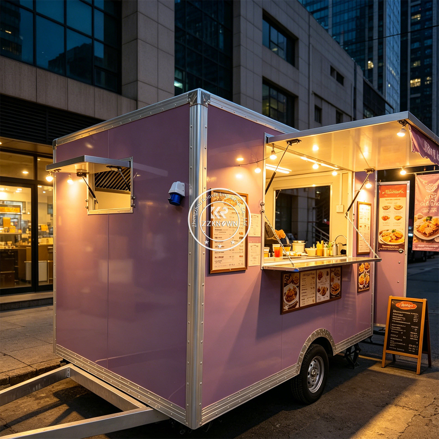 Gerobak Makanan Cepat Saji Mob - Hot Dog Vending Cart ulasan dan harga