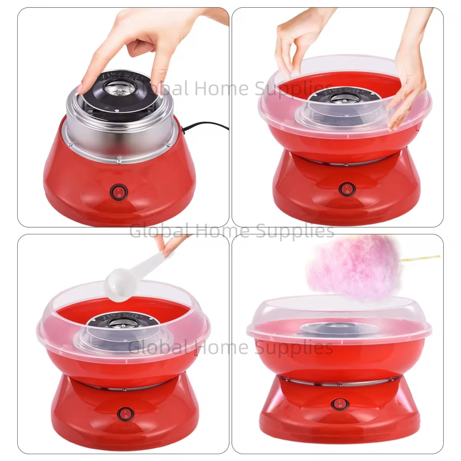 Mesin Permen Kapas Listrik DIY - Candy Floss Machine ulasan dan harga