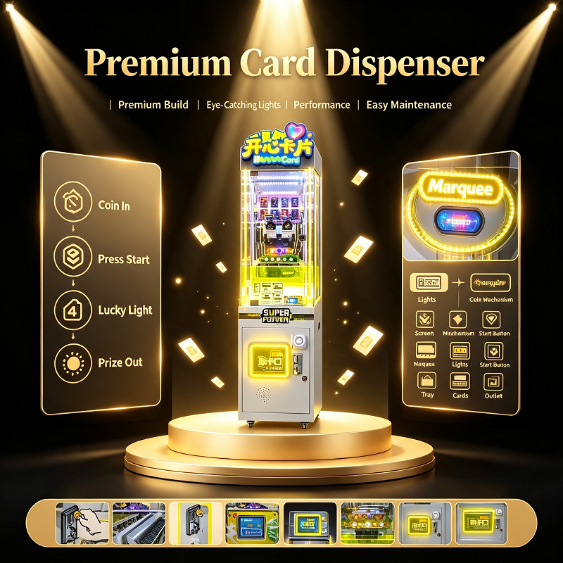 Mesin Permainan Kartu Dorong y - Redemption Prize Tickets ulasan dan harga