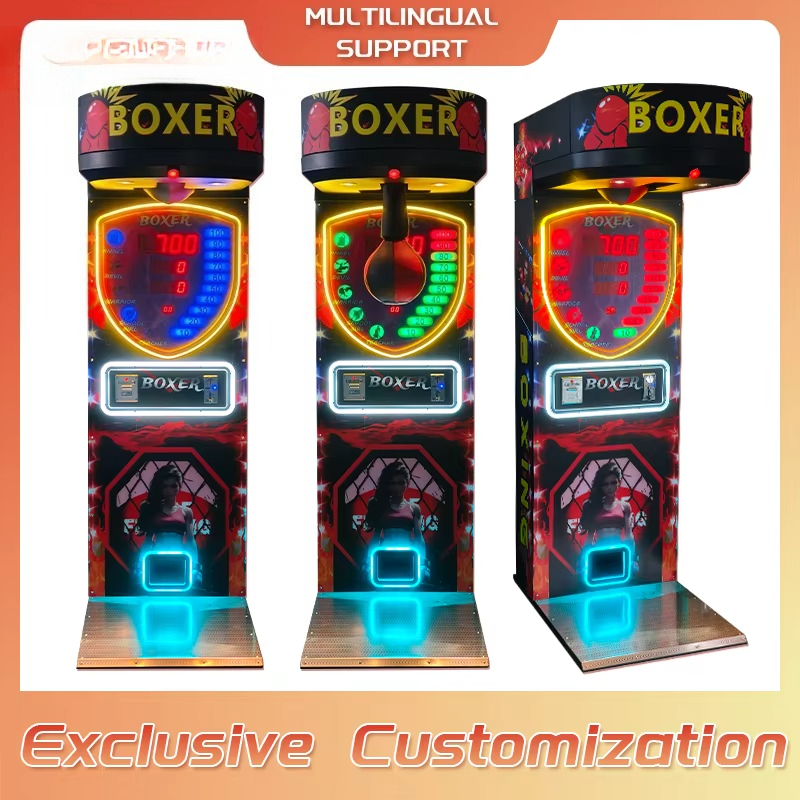 Mesin Game Arcade Pelatih Tinj - Boxing Machine Arcade ulasan dan harga