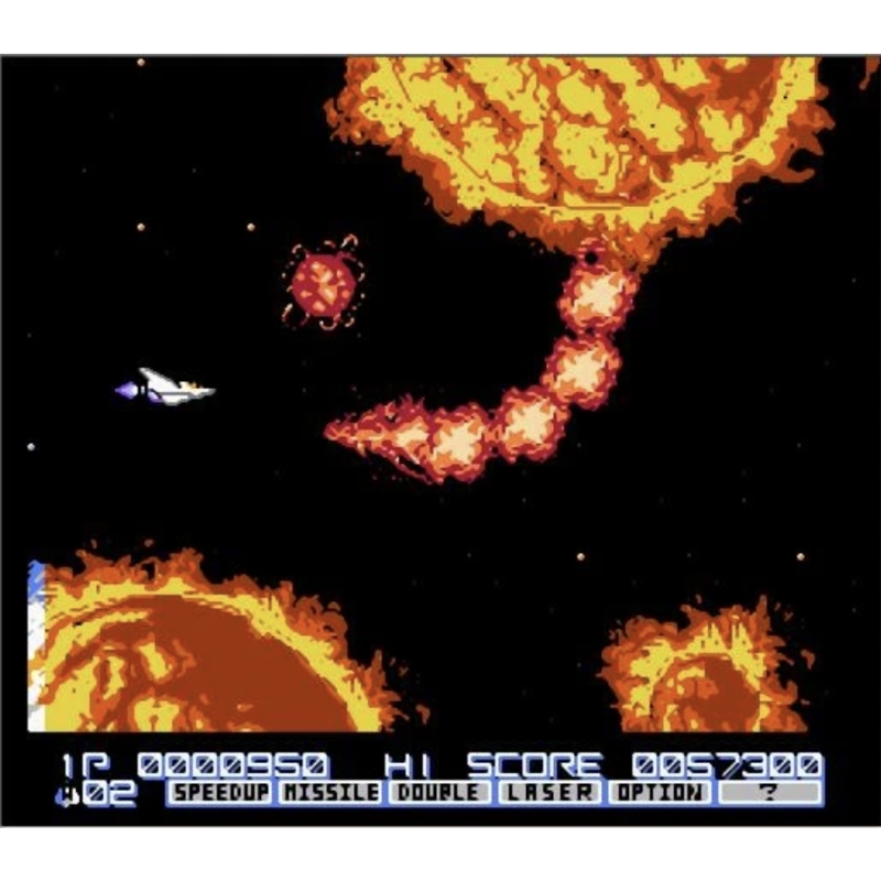 Gradius II kartrid Game Arcade - Arcade Vibes ulasan dan harga