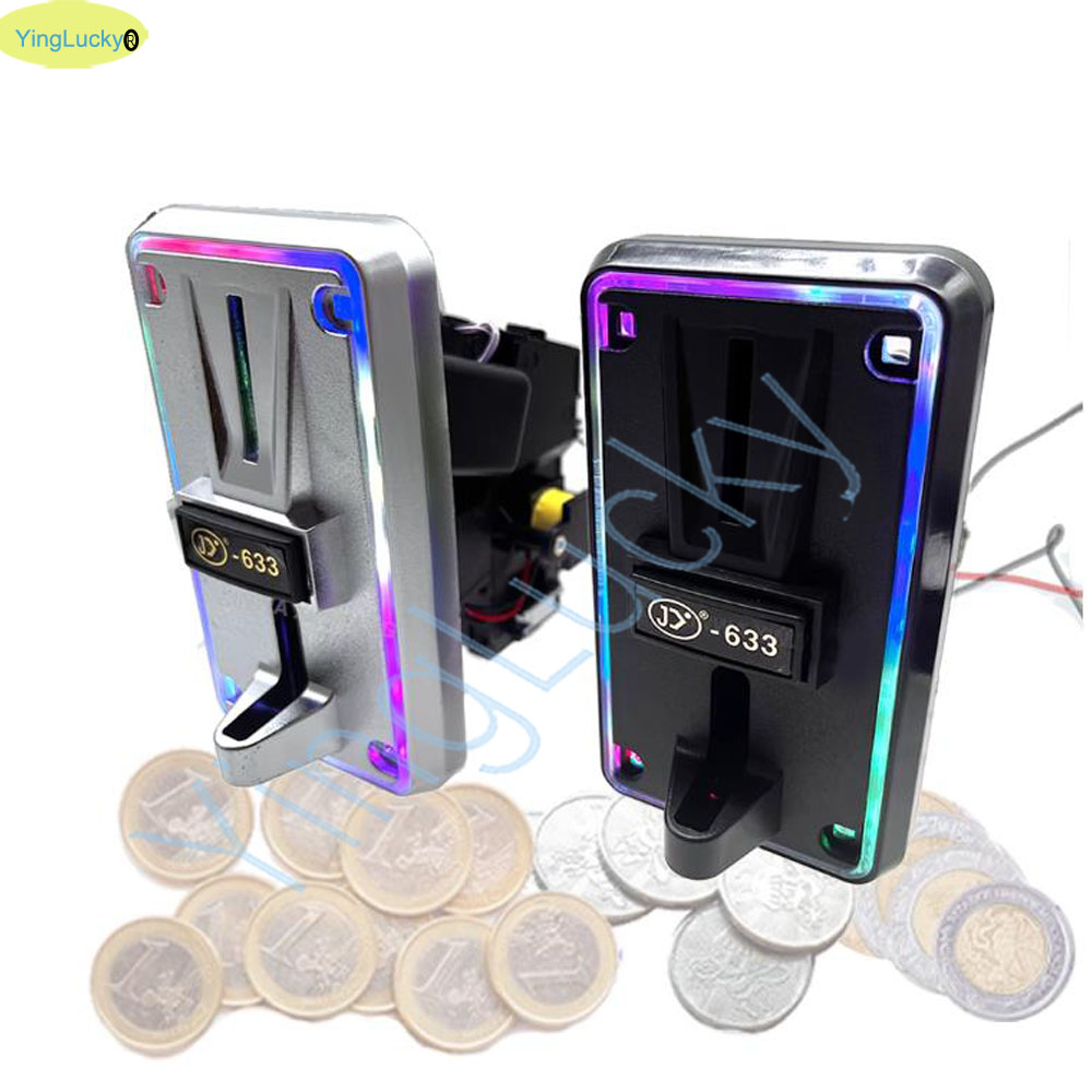 Penerima Koin Multi Warna LED, - Arcade Games Vending ulasan dan harga