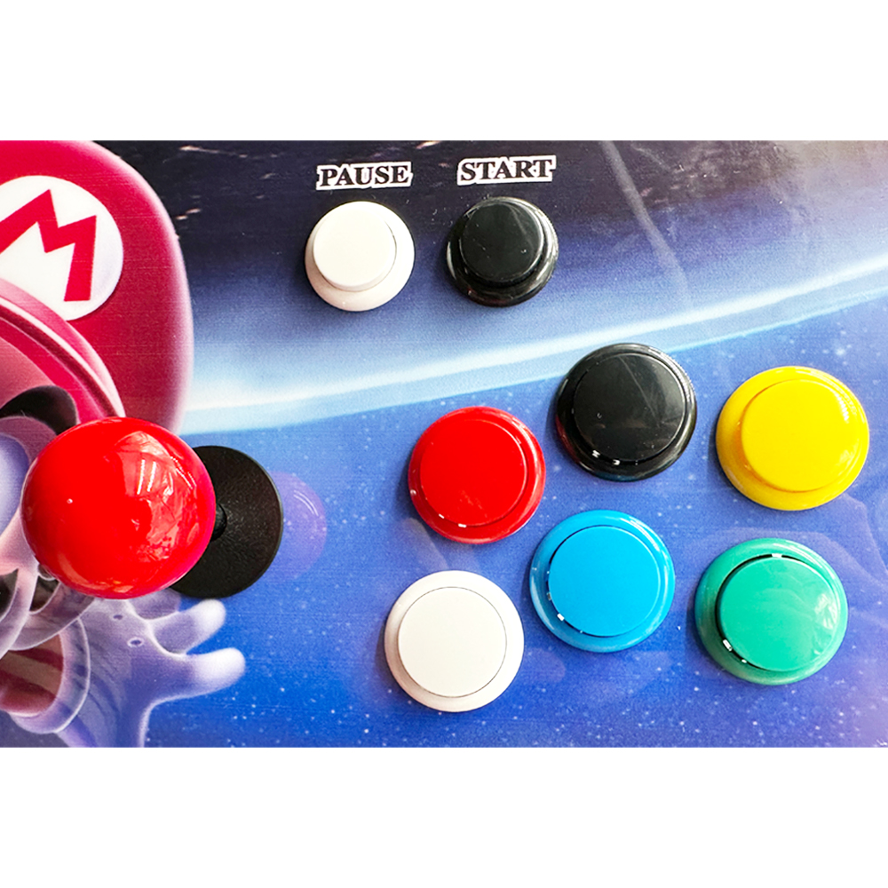12pcs Tombol Sanwa 30mm 24mm T - Arcade Wangan Midnight ulasan dan harga