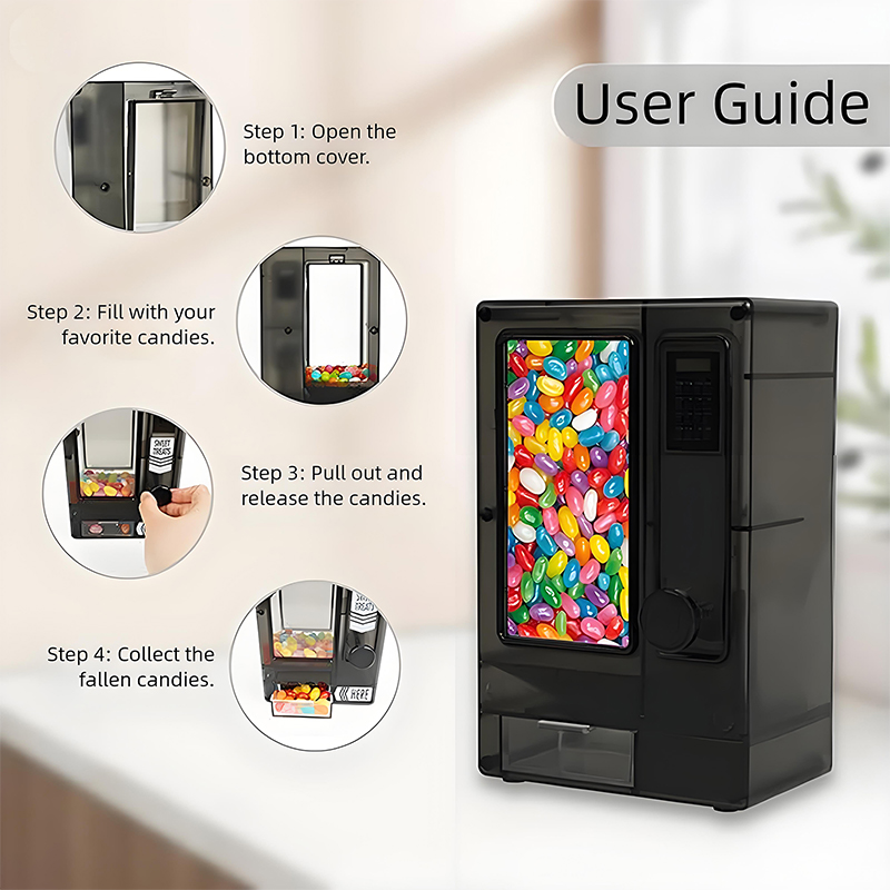 Mesin Penjual Permen Lucu untu - Candy Vending Machine ulasan dan harga