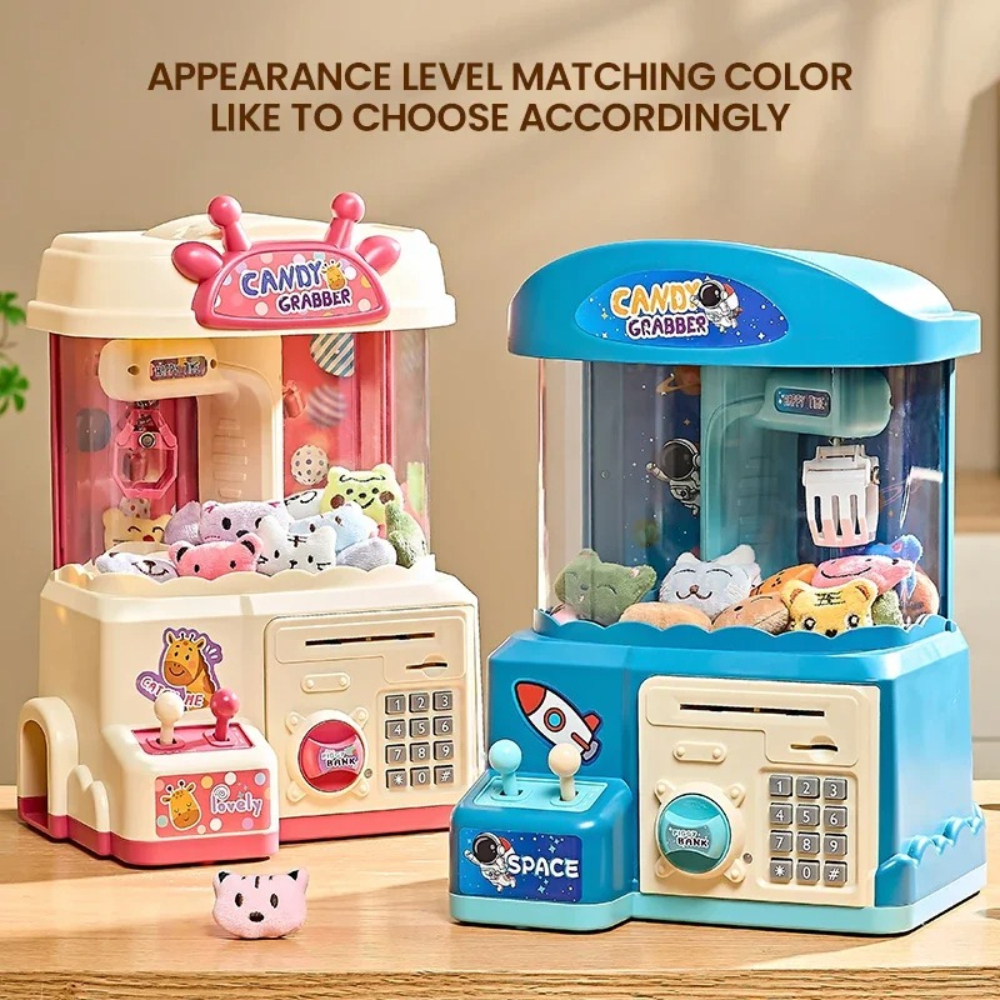 Mesin Cakar Boneka 2 in 1 Ukur - Vending Game ulasan dan harga