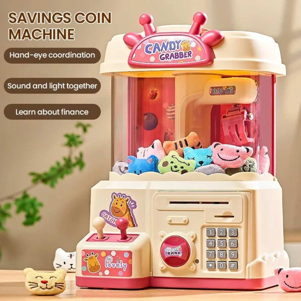Mesin Cakar Boneka 2 in 1 Ukur - Vending Game ulasan dan harga