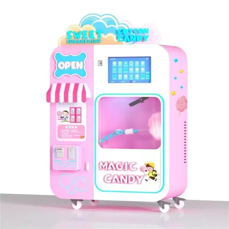 Mesin Pembuat Gula Kapas Anak- - Candy Vending Machine ulasan dan harga