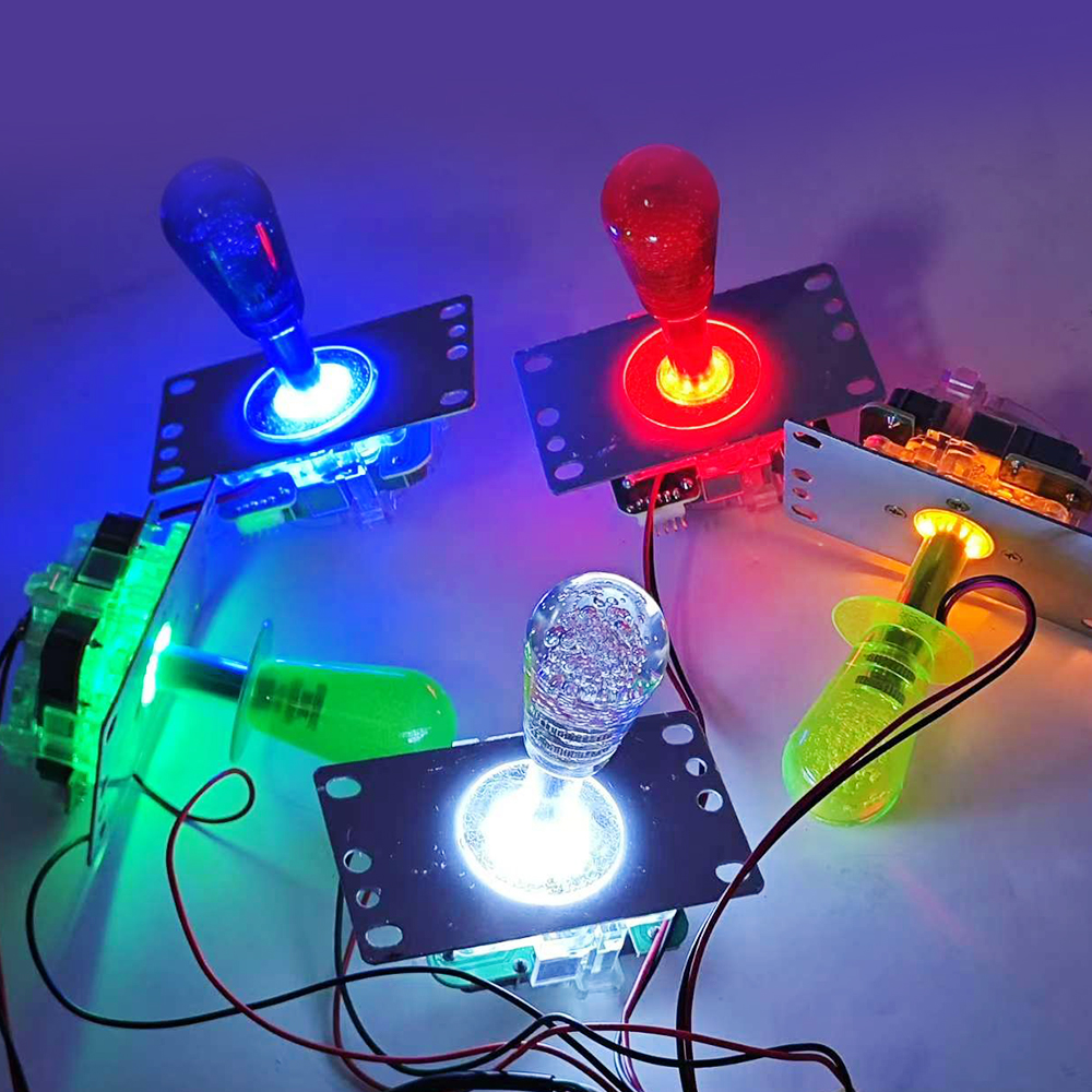 Arcade LED joystick 5V diteran - Arcade Games Vending ulasan dan harga
