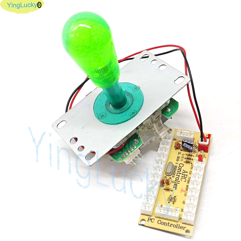 Arcade LED joystick 5V diteran - Arcade Games Vending ulasan dan harga
