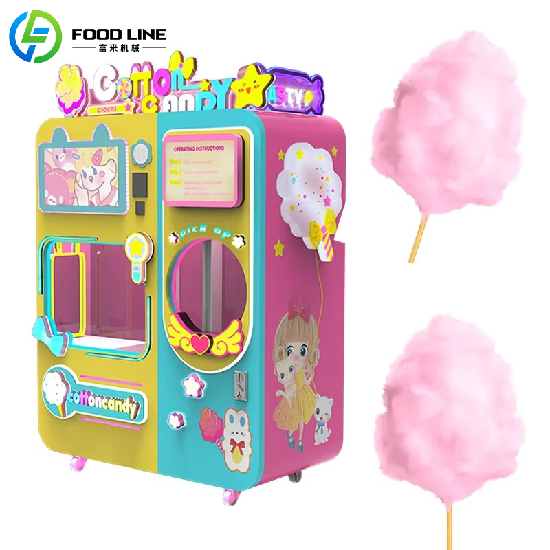 Mesin Penjual Permen Kapas Oto - Candy Floss Machine ulasan dan harga