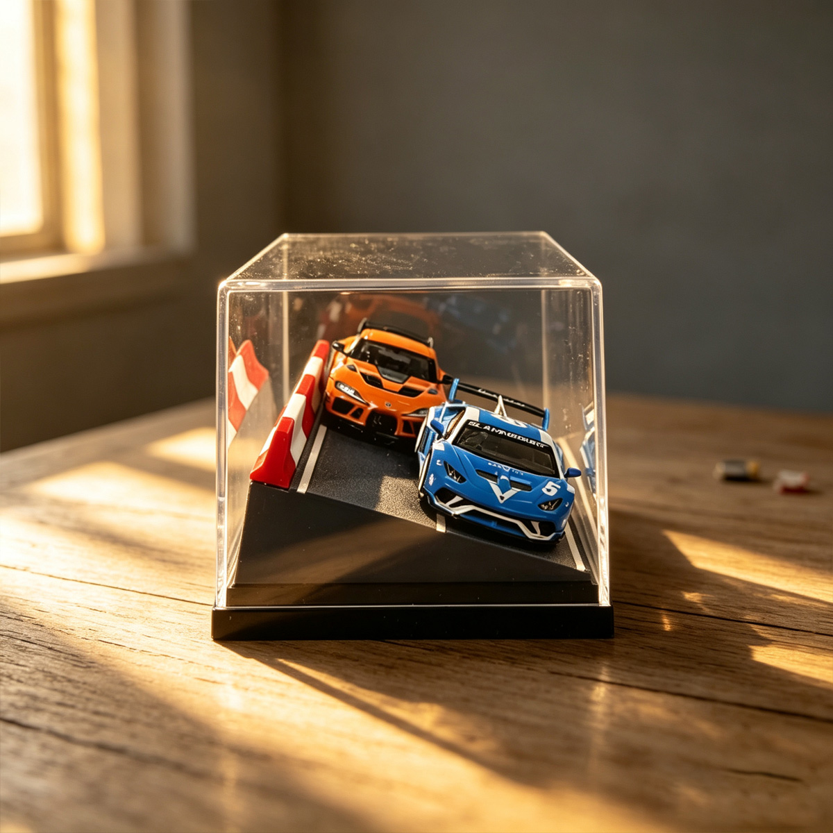 Model Mobil Skala Kecil Adegan - Racing Arcade Cabinet ulasan dan harga