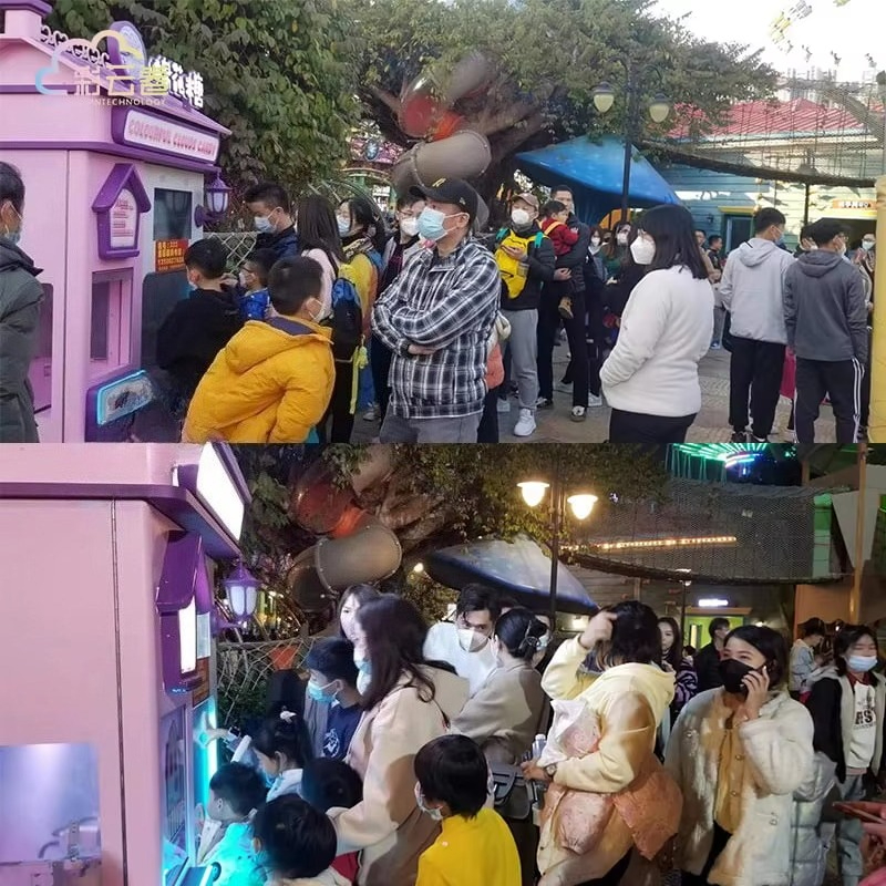 Mesin Penjual Gulali Kapas Oto - Candy Floss Machine ulasan dan harga