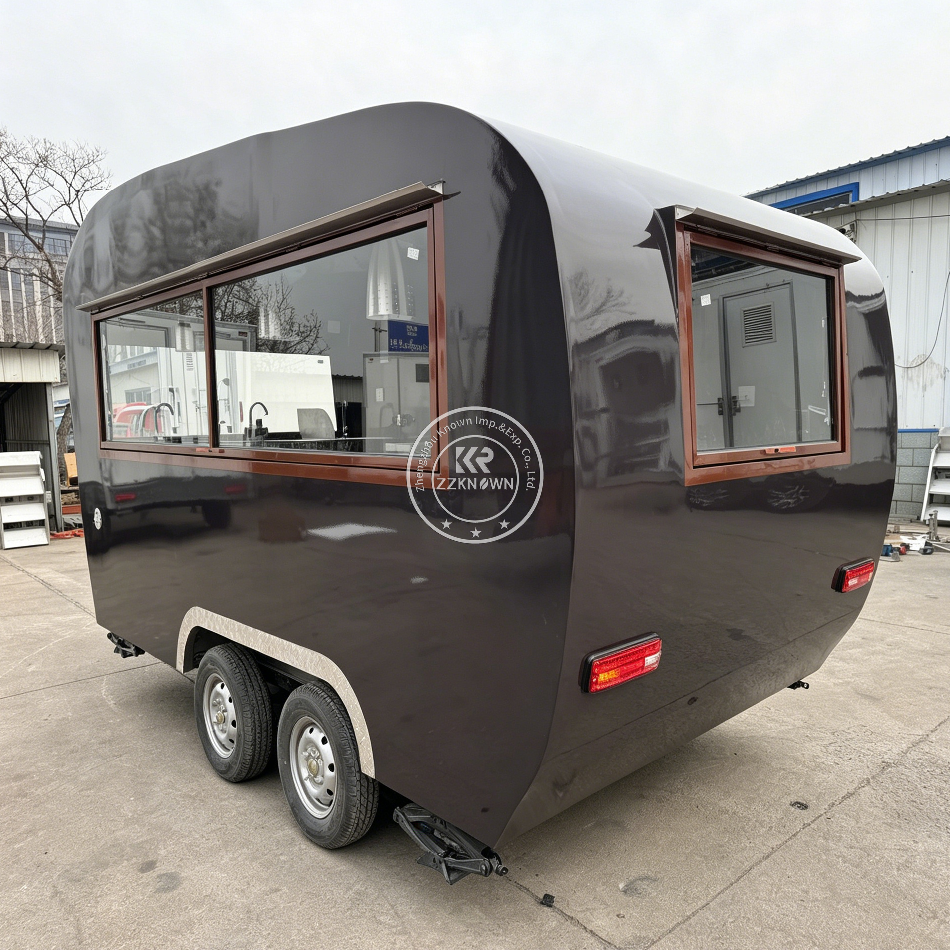 Gerobak Jajanan Mobile Kustom, - Hot Dog Vending Cart ulasan dan harga