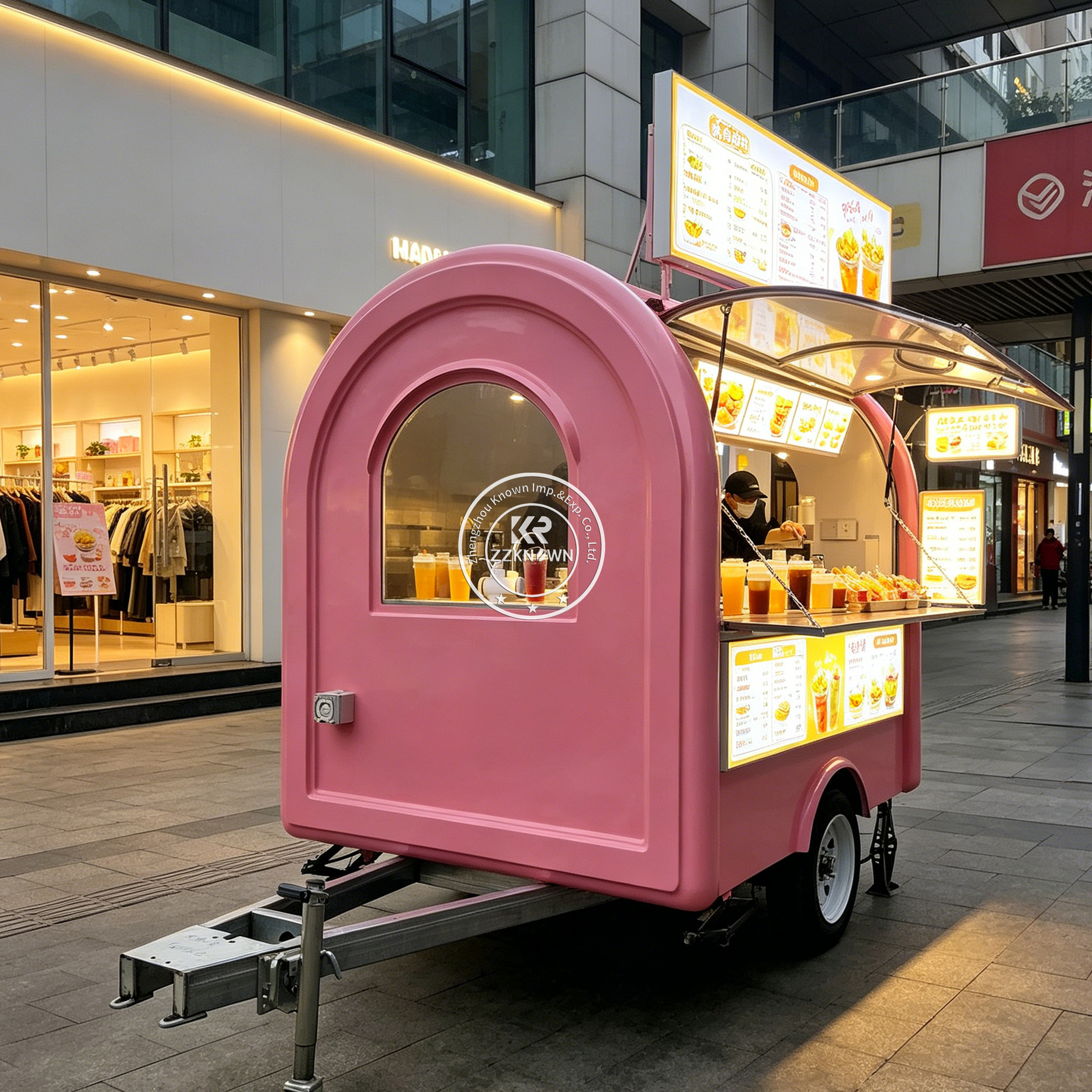 Gerobak Jajanan Jalanan, Gerob - Hot Dog Vending Cart ulasan dan harga