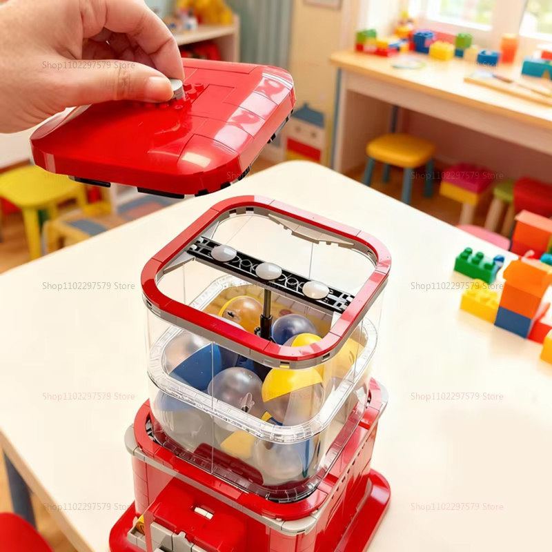 Set Blok Bangunan Mesin Penjua - Vending Game ulasan dan harga