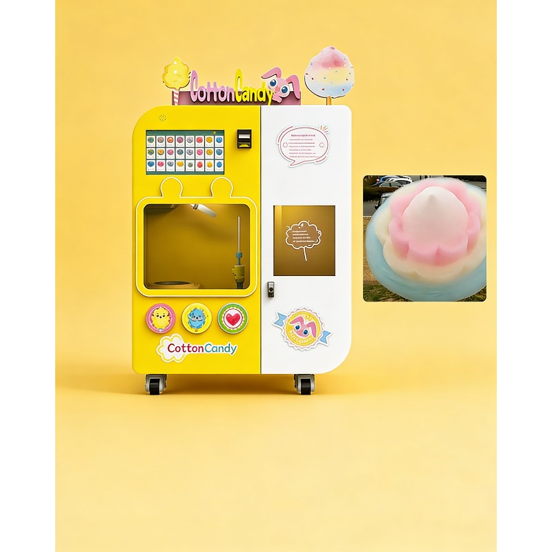 Mesin Penjual Permen Kapas Oto - Candy Vending Machine ulasan dan harga