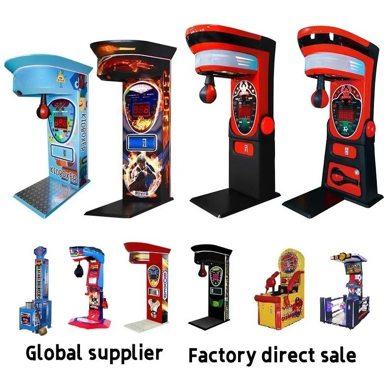 Mesin Simulator Tinju Elektron - Boxing Machine Arcade ulasan dan harga