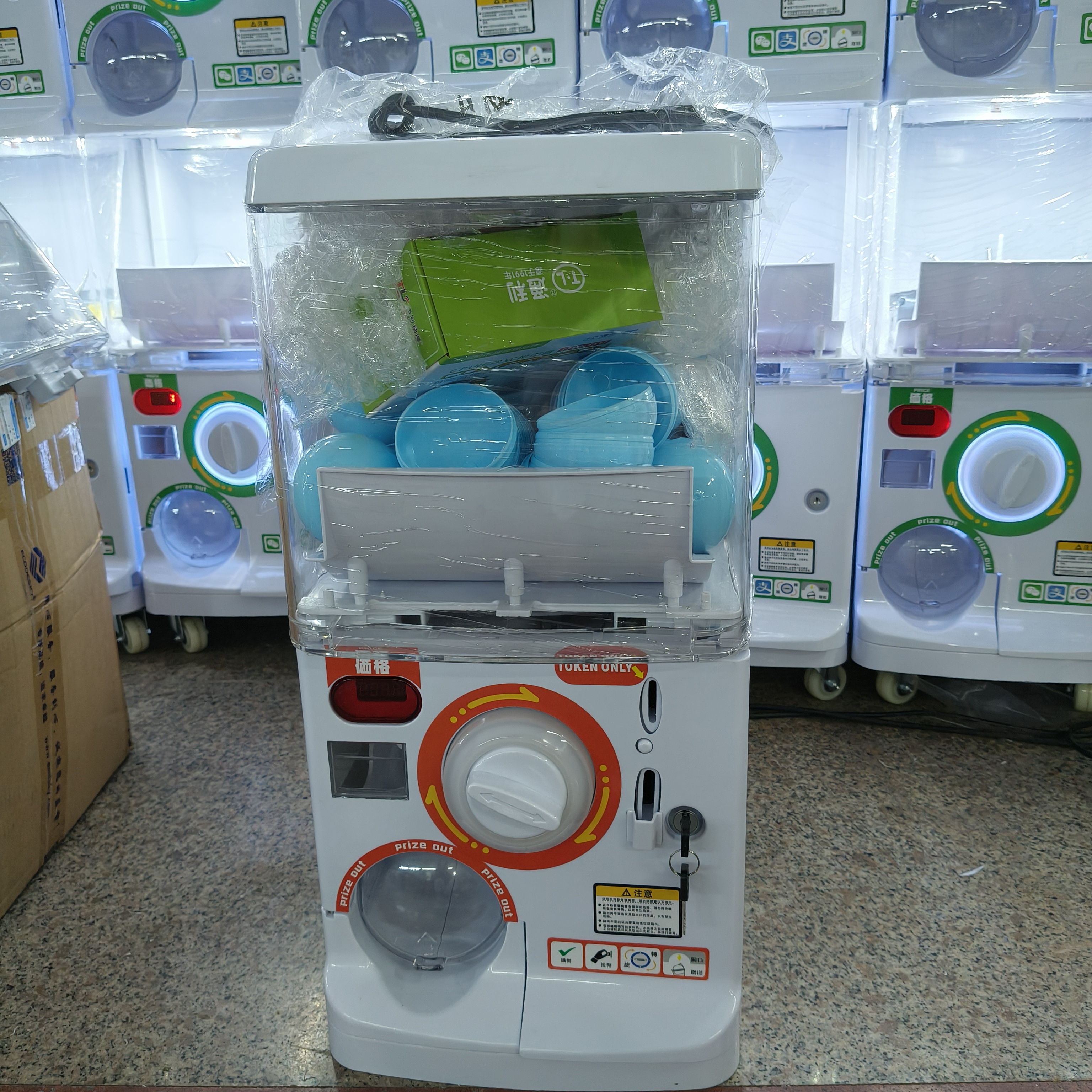 Mesin Gacha Jepang Mini 50-80m - Bill Acceptor Vending ulasan dan harga