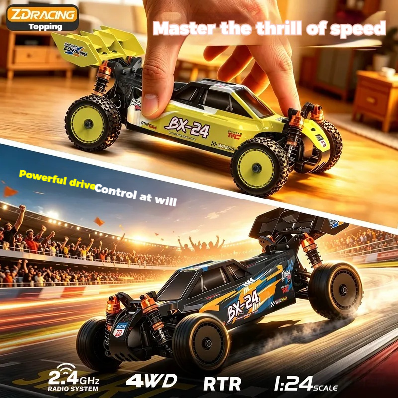 Zd Racing 1/24 Bx 24 4wd Brush - Racing Arcade Cabinet ulasan dan harga