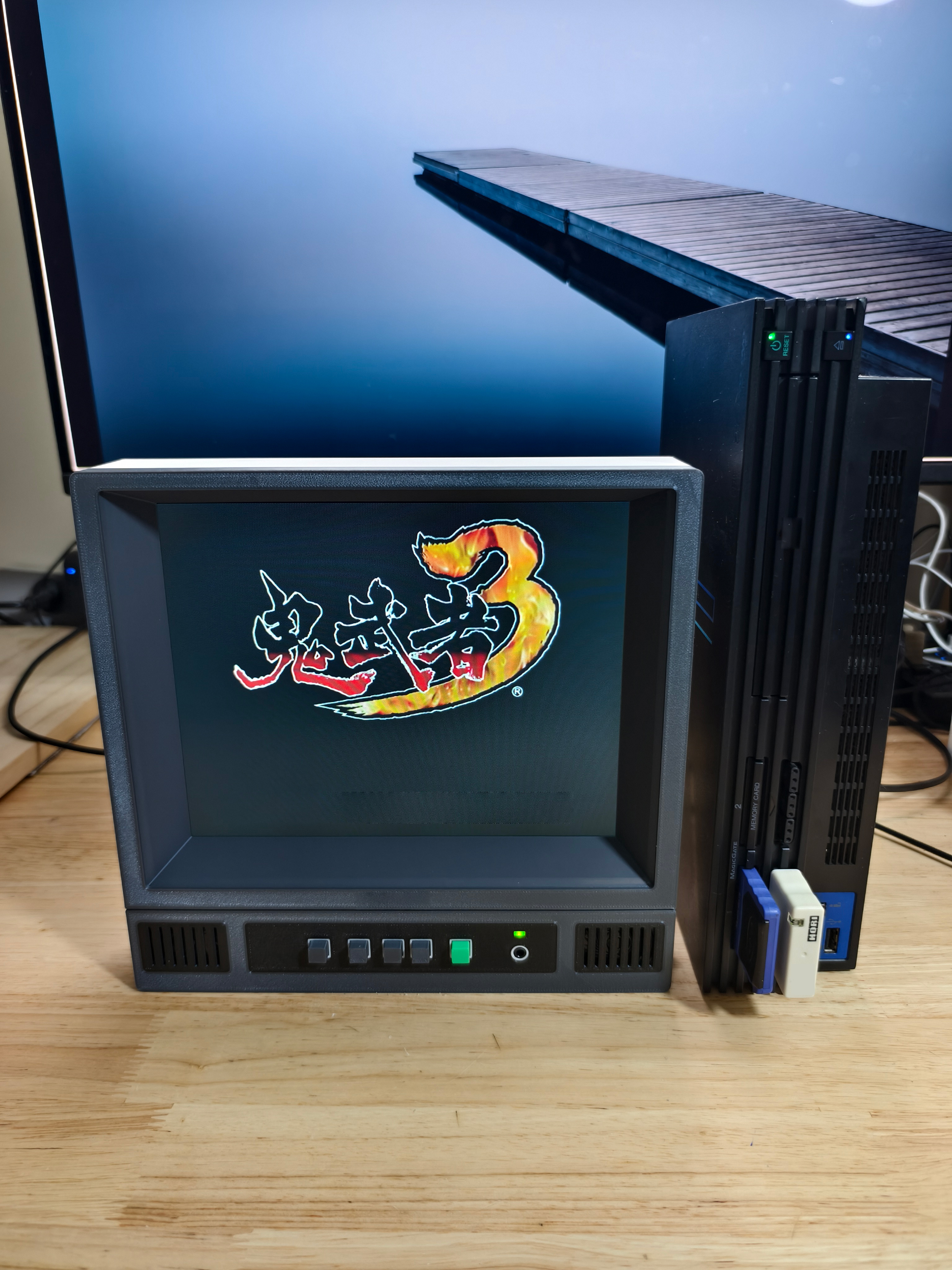 Monitor CRT Gaya 10.4 Inci Kon - Arcade Vibes ulasan dan harga